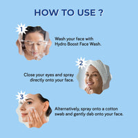 Moody 7D Hydro Burst Hydrating Face Mist & Essence Toner with Hyaluronic Acid Vitamin B5 & Rice Water for Hydrated & Plumped Skin | Face Mist for Soothing And Pore Tightening | Alcohol-Free Toner for Glowing Skin |100% Vegan | 72 Hour Hydration,110ml