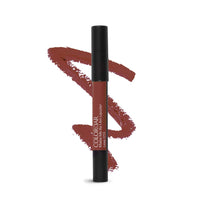Colorbar Matte me as I am Lipcolor-Leap, Nude, 2 g | Moisturize and condition lips| Long Lasting| Waterproof and Smudge-proof