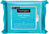 Neutrogena Hydro Boost Facial Wipes Cleanser 25 Wipes