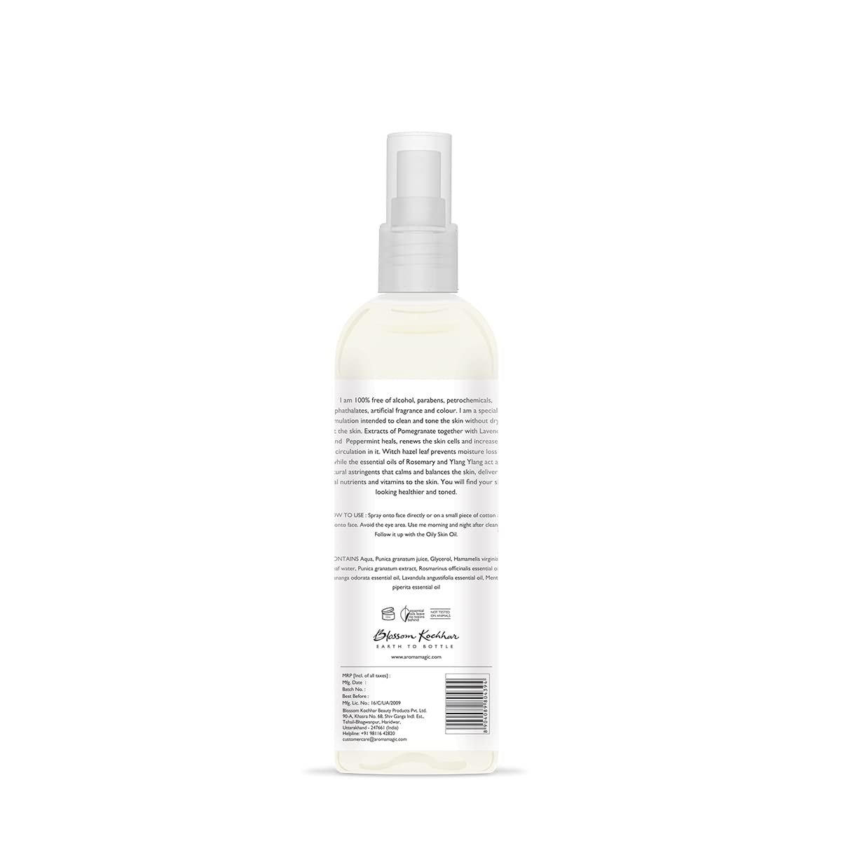 Aroma Magic Aromatic Skin Toner (Tightens Pores & revives Skin) - 200 ml