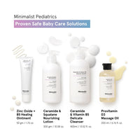 Minimalist Baby Gentle Head to Toe Wash | Tear-free | pH 5.5 | Proven Safe & Pediatrician Approved Baby Wash | Ceramide & Vitamin B5 Delicate Cleanser | 400ml