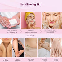 Kozicare Kojic Acid Soap & Glutathione Soap | Haldi Turmeric Face Ubtan Soap | Ghar Ka Soap | Body Tan Removal Soap & Detan Soap | Soaps for Bath | With Shea Butter & Glycerin- Pack of 3