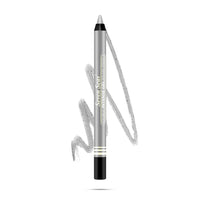 Seven Seas Double Intense Non Transfer Gel Matte Kajal Longwear Eye Pencil | Long Stay | Smooth One Stroke Application | Intense Color Pay Off | Soft Blendable Formula | With Sharpener (Silver)