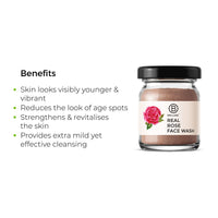 Brillare Rose Face Wash | Anti Ageing Skin | Sandalwood & Coconut Face Wash for Hydration| 15g & Brillare Neem Face Wash | for Acne & Pimples | with Bergamot for Clear Skin| 15g Combo