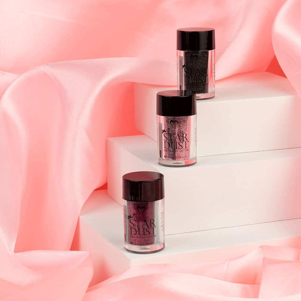 Daily Life Forever52 Star Dust Powder Single Eyeshadow Highly Pigmented Professional Shiny Glitters With Hydrating Easy-To-Blend Formula & Silky Texture SD008 (Shimmery Finish) - Pink Lust