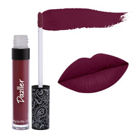 DAZLLER All Day Lipcolour|Moisturizing Kokum Butter|Non-Transfer & Smudge-Proof|8Hr Stay|Matte Liquid Lipstick for Women|Dlc032 Dark Rosewood|6G
