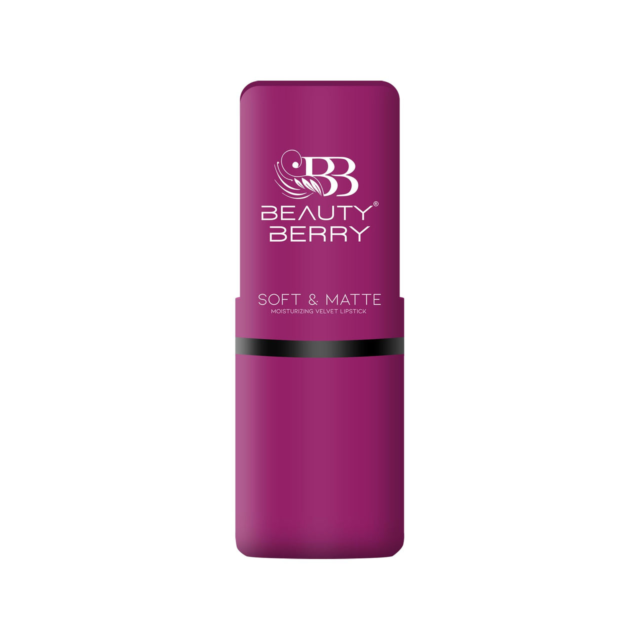 Beauty Berry Soft & Matte Moisturizing Velvet Lipstick For Women - Long-Lasting, Hydrating, High-Pigment Color. (Shade 02)