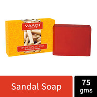 Vaadi Herbals Assorted Luxurious Handmade Herbal Soaps, 75g (Pack of 12) & Vaadi Herbals Elbow Foot Knee Scrub With Almond And Walnut Scrub Soap, 75g (Pack Of 6)