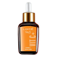 Lakmé 9 To 5 Vitamin C+ Serum (15 ml)&Lakmé Lumi Cream,Moisturizer with highlighter, Enriched with Niacinamide for all skin type,30 gm