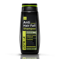 Ustraa Anti Hair Fall Shampoo - 250ml - With Apple Cider Vinegar | Prevents Hairfall | No SLS & Daily Use Hair Conditioner - 100gm | with Water Hyssop (Brahmi) & Vitamin E | For All Scalp Types