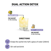 Sereko Vitamin C Glowing & Brightening Skin Supplement Powder | Collagen Booster | Infused With Antioxidants & Probiotics, Detox Blood & Gut Balance | Zesty Lemonade & Lemon Candy Flavor, 30 Sach X 4G