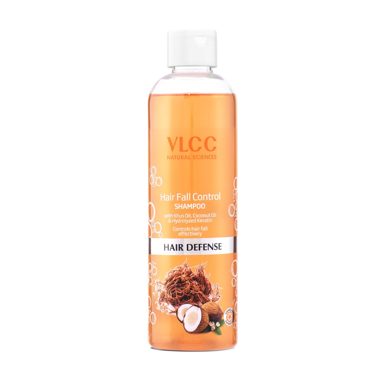 VLCC Hair Fall Control Shampoo - B1G1-350ml X 2 (700ml) | Stronger, Thicker Hair. Helps Control Hair Fall | Hair Fall Shampoo | Improved Scalp Health with Khus & Coconut Oil.
