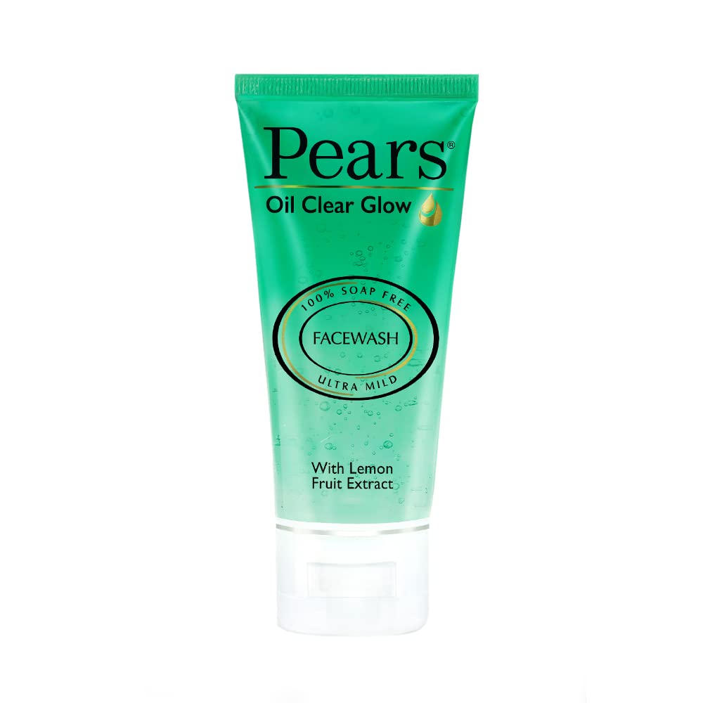 Pears Oil Clear Gentle Ultra Mild Daily Cleansing Facewash, 60g & Pears Naturale Detoxifying Aloevera Bodywash, 250 ml