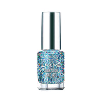 Lakmé Color Crush Nail Art T2, Multicolor, 6 Ml,Shimmery Finish