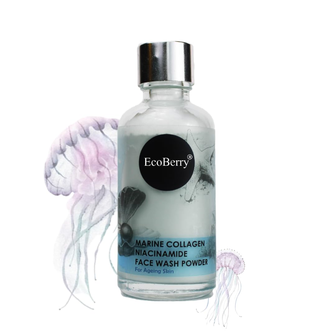 EcoBerry MARINE COLLAGEN FACE WASH POWDER