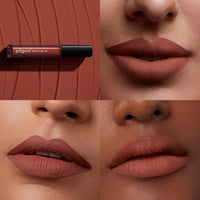 Pilgrim Liquid Matte Lipstick - Nude Obsessed | Lipstick for Women with Hyaluronic Acid & Spanish Squalane | Transferproof, Long Lasting & Non Drying with Hydrating Ingredients 3gms