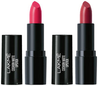 Lakmé Cushion Matte Lipstick Kit (Pink Ruby, Red Blaze 9 g)