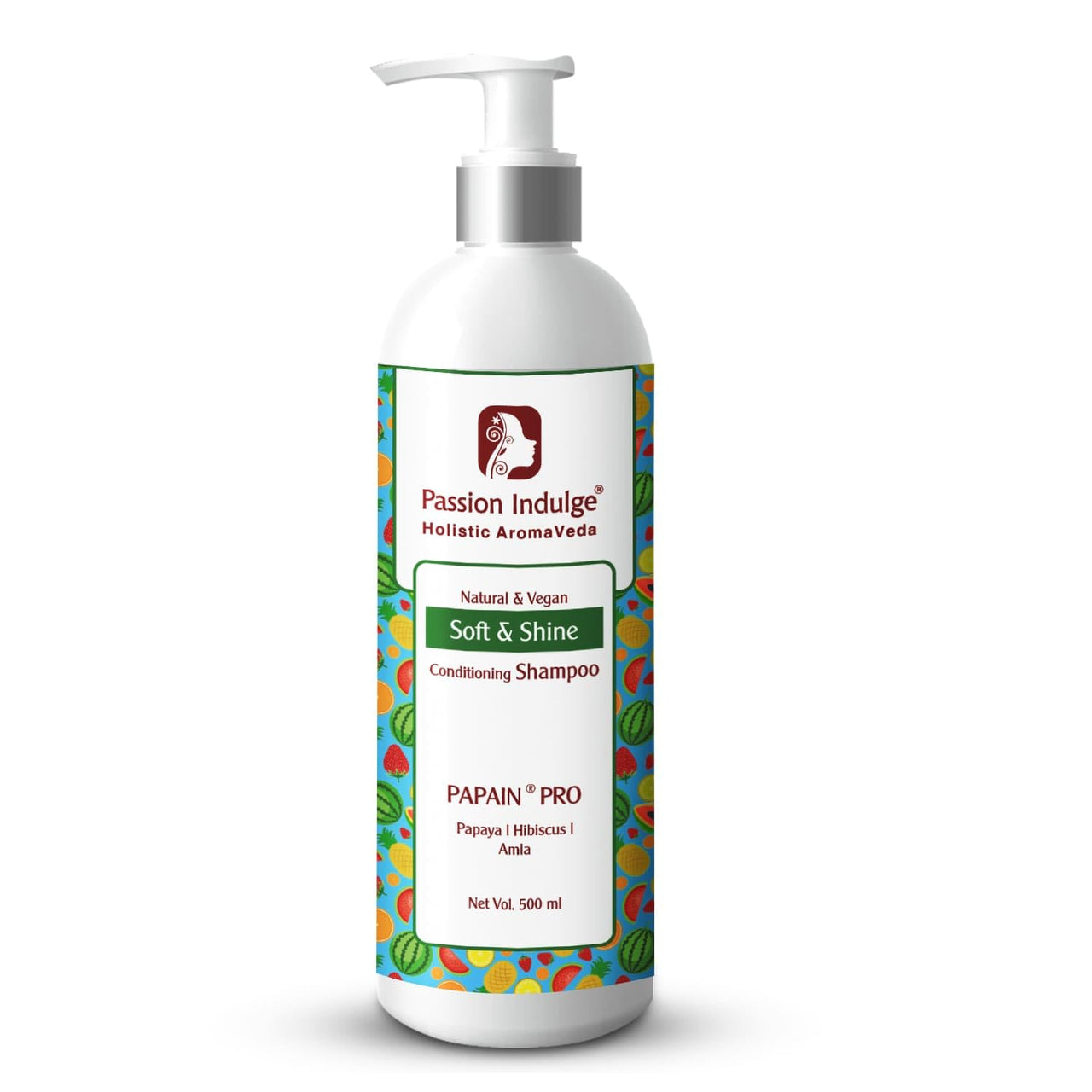 Passion Indulge Professional Hair Softening Conditioning Shampoo PAPAIN PRO - 500 ml | Suitable for All Type Hair
