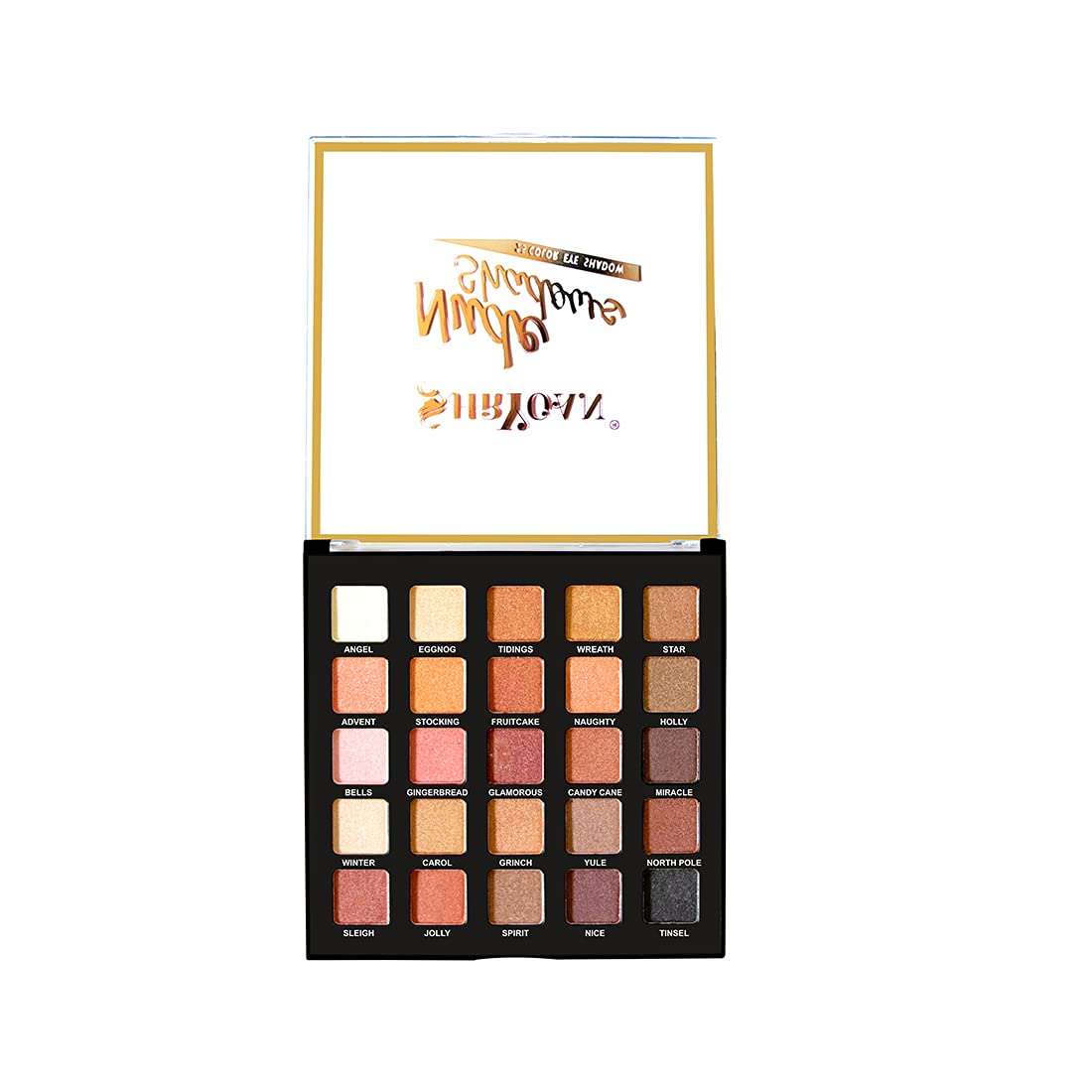 Shryoan Nude Colors Eye Shadow | 25 Color Eyeshadow Palette | High Pigmentation | Smooth Blending |Everyday and Professional Use, Paraben-Free