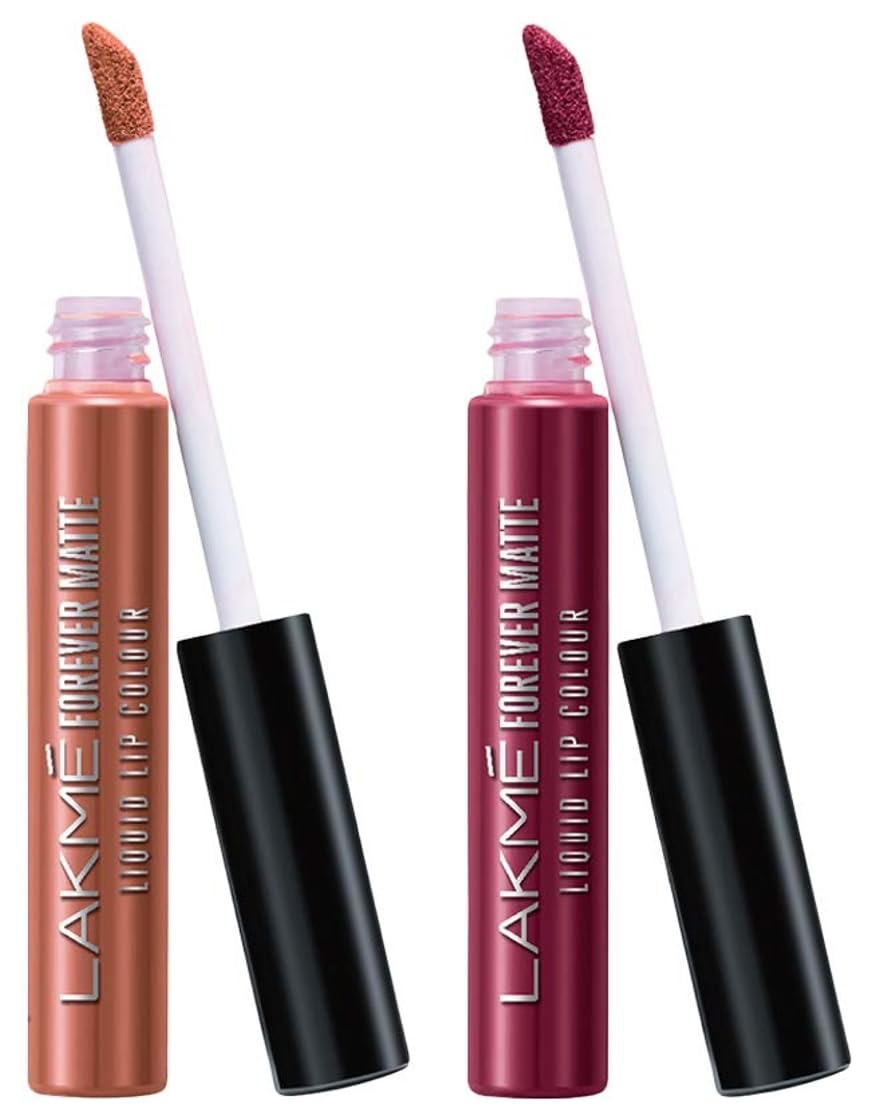 LAKMÉ Forever Matte Liquid Lip Colour & Forever Matte Liquid Lip Colour