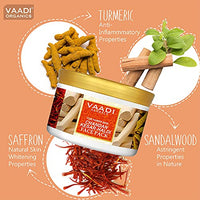 Vaadi Herbals Face Pack, Chandan Kesar and Haldi, 600g
