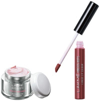 Lakmé Absolute Perfect Radiance Brightening Day Crème (Cream) With Niacinamide & Micro Crystals 50G & Lakmé Forever Matte Liquid Lip Colour, Nude Dream, 5.6 Ml