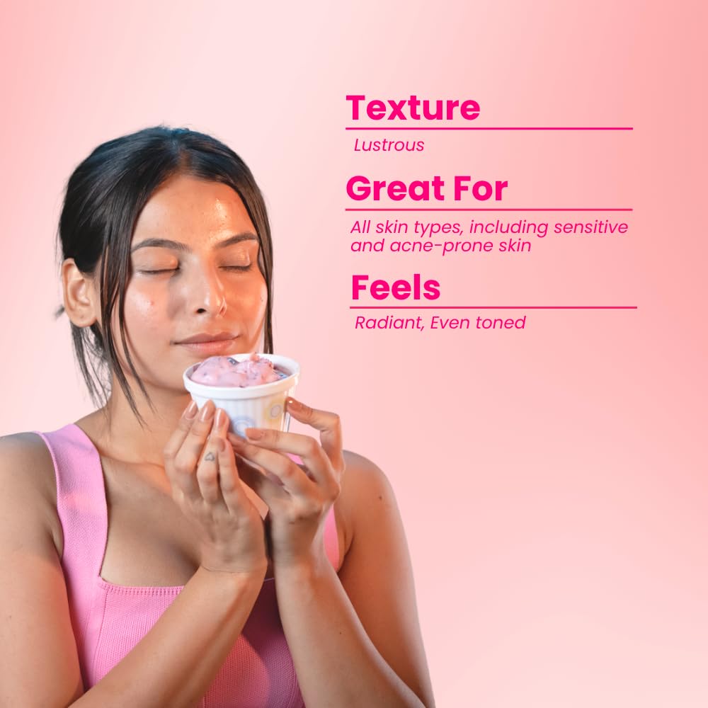 Suroskie Velvet Glaze Exfoliating Glow 2 In 1 Body Scrub Wash | With Salicylic/Glycolic Extract & Niacinamide | For Body Acne, Tan Removal, Glowing Skin | Body Wash Shower Gel For Women & Men