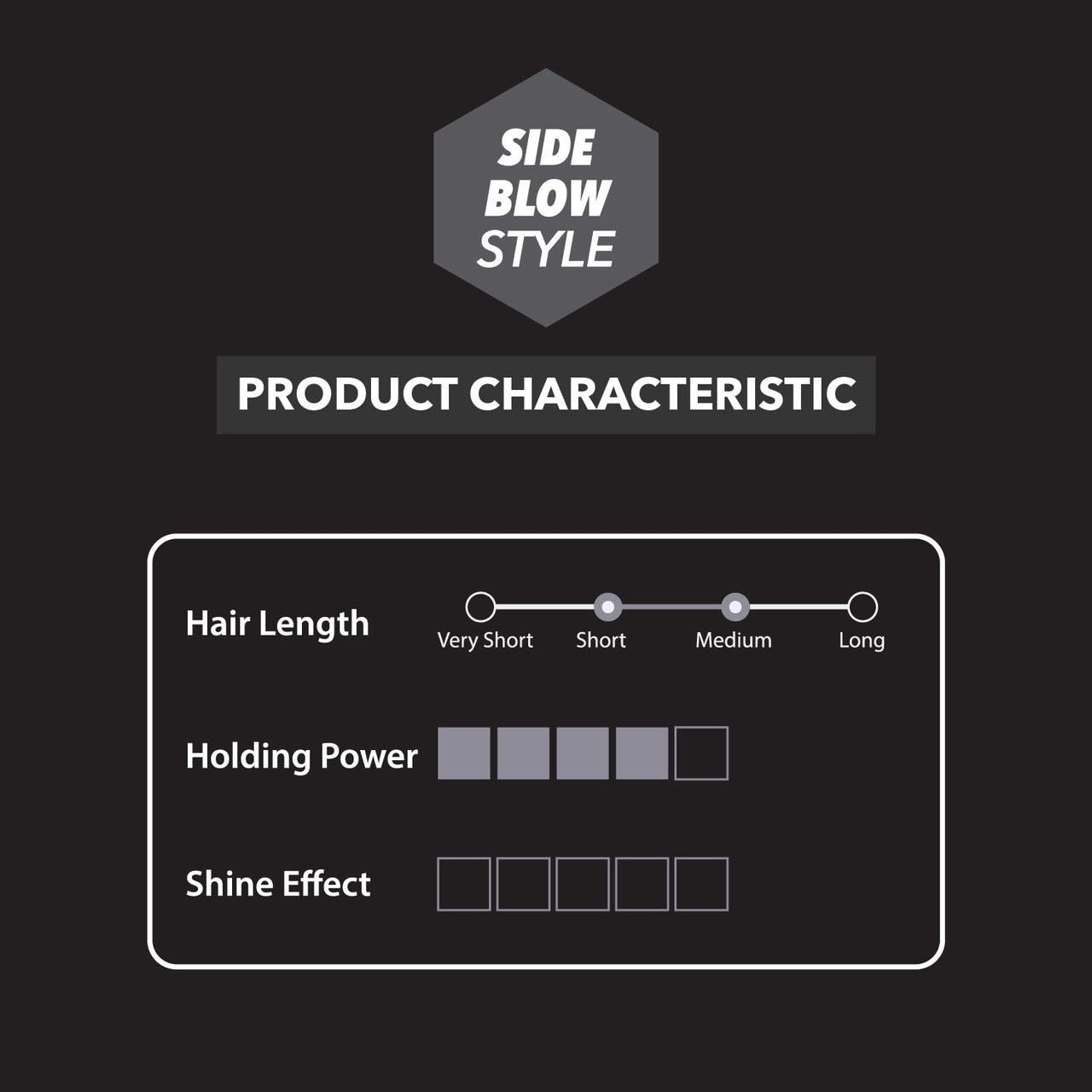 Gatsby Hair Styling Wax - Mat & Hard, For Side Blow Style, Mat Finish, Strong Hold, High Volume, Non Sticky, Easy Wash Off, Anytime Re-Stylable Hair Wax, 75gm