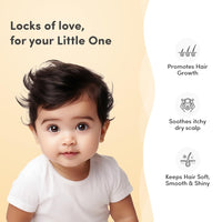 Mylo Baby Hair Oil 100 ml | Dermatologically Tested & Made Safe Certified | Promotes Hair Growth | Soothes dry scalp