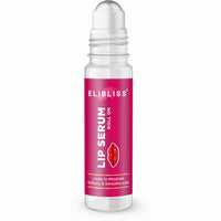 Elibliss Strawberry Lip Serum Roll On for Dry, Chapped & Cracked Lips | Deep Hydration & Moisture Lock Formula | Softens, Smooths & Repairs Lips | Lightweight Non Sticky Daily Lip Care 10ml