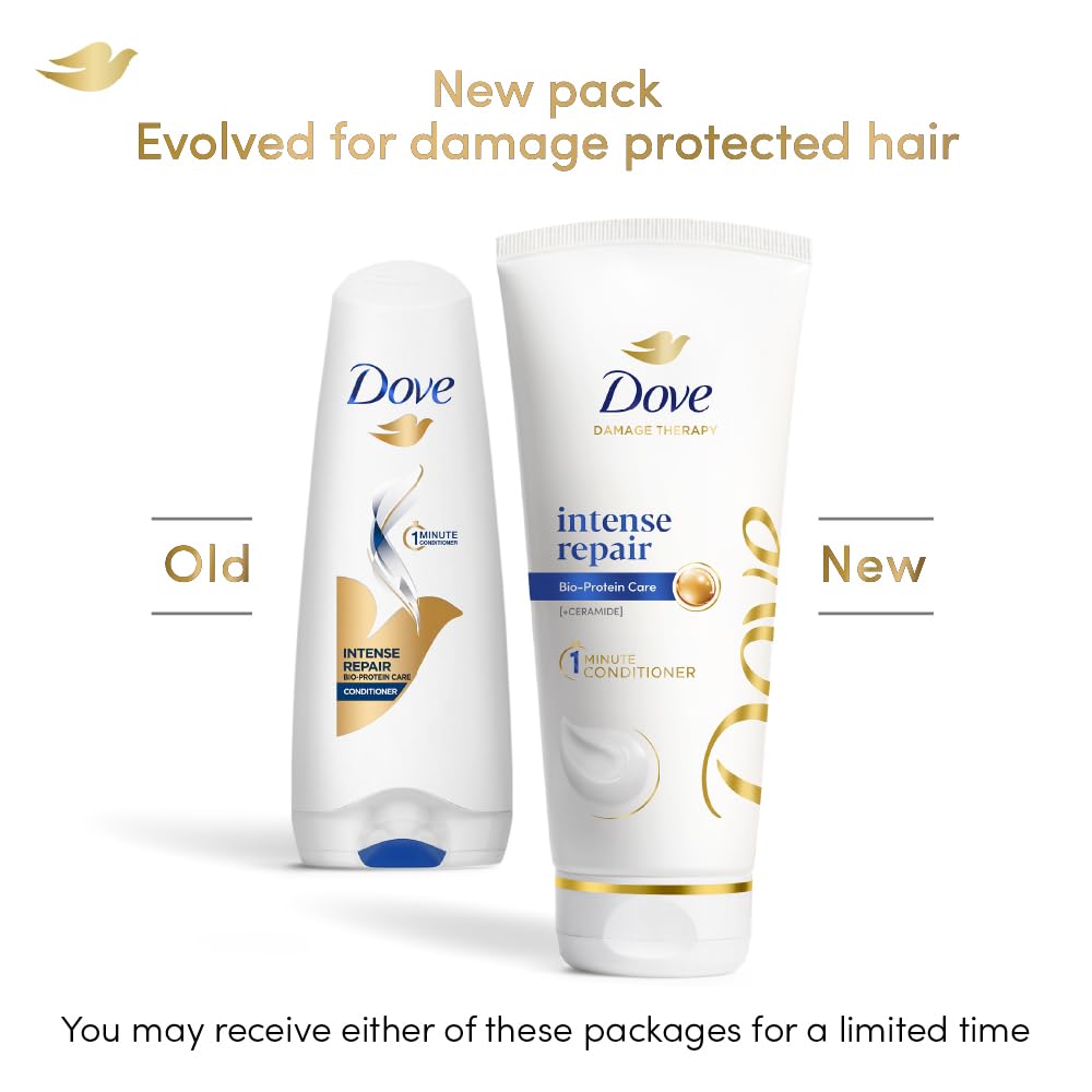 Dove Intense Repair Hair Conditioner, For Damaged And Frizzy Hair, 75 ml