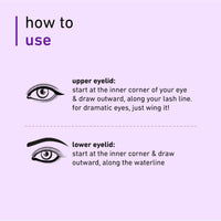 Plum Eye-Swear-By Kajal | Deep Black | Creamy Smooth | Smudge-Proof & Waterproof | Long-Lasting | Twist-Up Pencil | Enriched with Vitamin E | 100% Vegan & Cruelty-Free | 0.35g