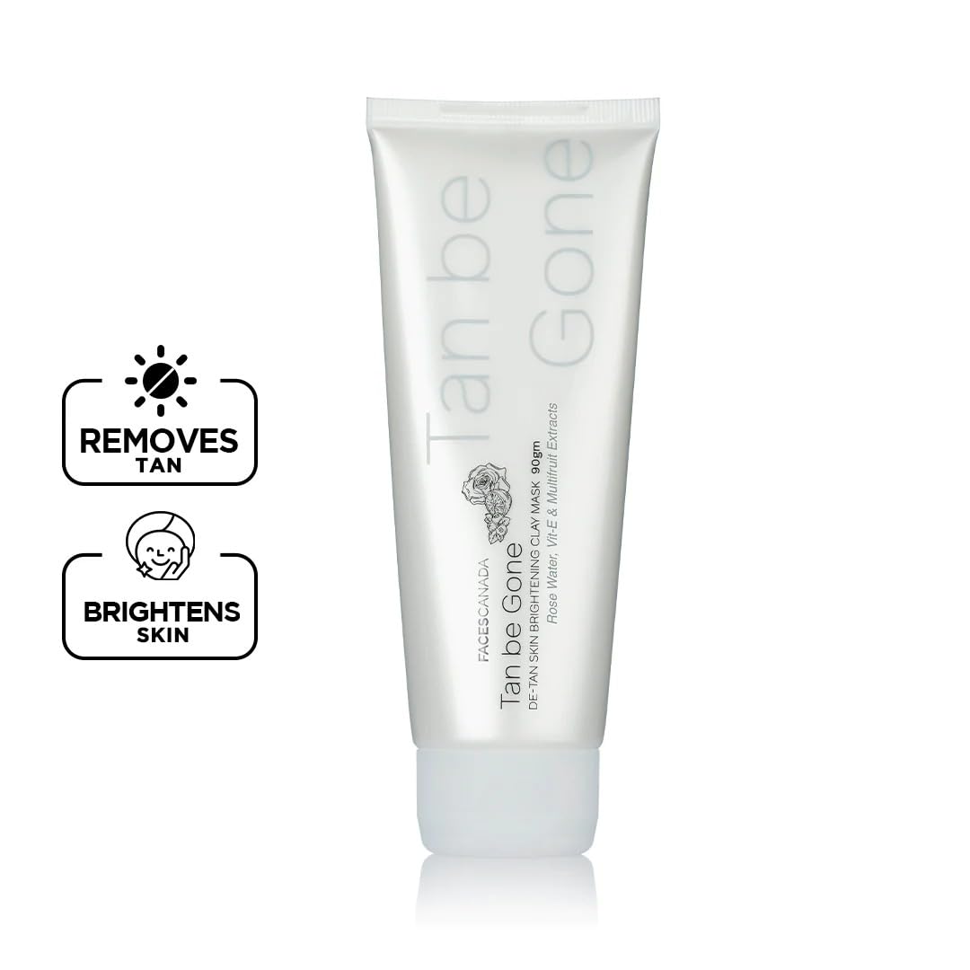 Faces Canada Tan Be Gone De Tan Skin Brightening Clay Mask 90g