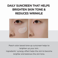 SKIN1004 Madagascar Centella Tone All Skin Brightening Tone-Up Sunscreen 50ml,50 SPF