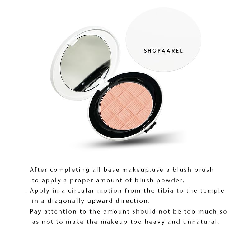 SHOPAAREL Color Cheek Blusher (PEACHY)