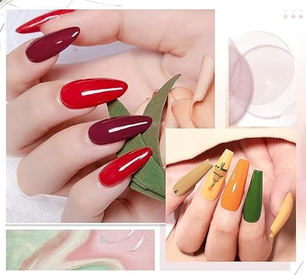 Million Colors Nail Polish Combo Pack of 6 | Long Lasting Nail Paint Quick Drying, Chip-Resistant, High Shine | Non Toxic & Paraben Free | Gift Set for Women (Multi 2, 10 ml)