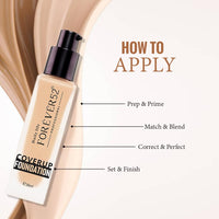 Forever52 Daily Life Coverup Matte Cream Full Coverage Foundation For All Skin Type(Acajou-20.7, 30Ml)