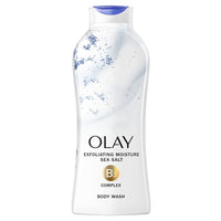 Olay Body Wash Daily Exfoliating, White, 650 mL (22 FL OZ)
