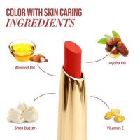 MyGlamm Ultimatte Long Stay Matte Lipstick - Diva (Red) | Long Lasting Lipsticks for Women With 12hr Stay | Transfer Proof | Rich Colour | Moisturising, Lightweight Formula | 1.3g