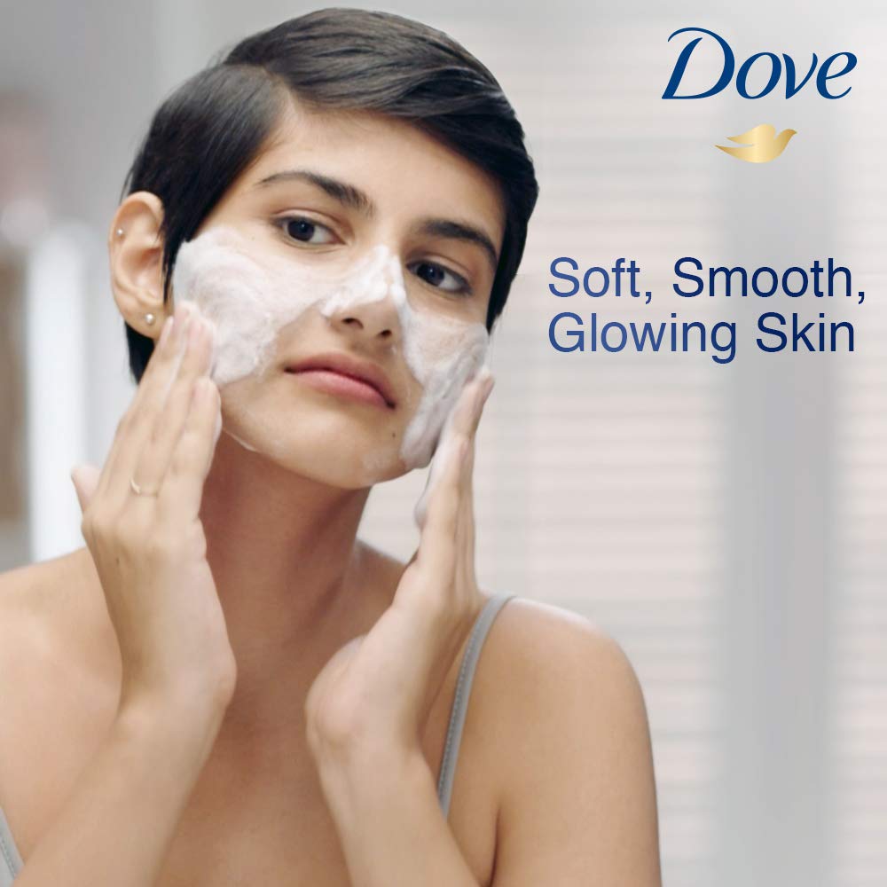 Dove Cream Beauty Bathing Bar With ¼ Moisturizing Cream To Give You Softer, Smoother Skin, 100 g