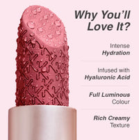 Hydra Creme Hydrating Full Coverage Lipstick with Hyaluronic Acid - Verve (3.6g)