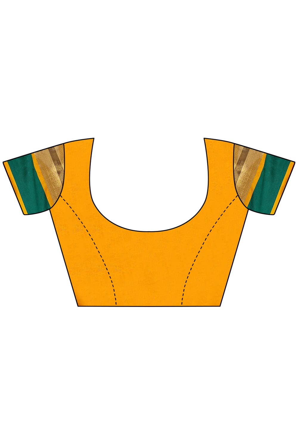 SAREE MALL Women's  Cotton Silk Saree with blouse piece (8AURA8001-parent)