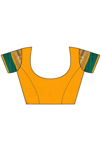 SAREE MALL Women's  Cotton Silk Saree with blouse piece (8AURA8001-parent)