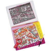 Sam'S Exclusive - Giant Family Search & Find Write on Wipe Off, Spiral Bound