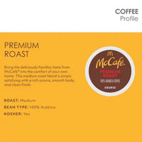 Mccafe Premium Medium Roast K-Cup Coffee Pods, 94 Ct.