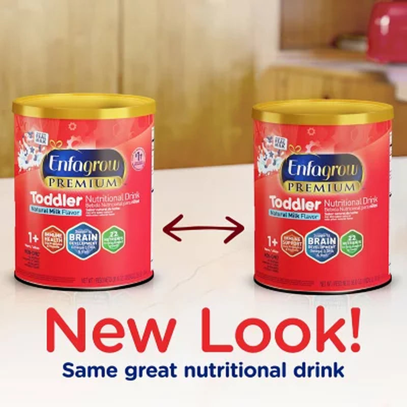 Enfagrow Premium Toddler Nutritional Drink, Milk-Flavored, 36.6 Oz.