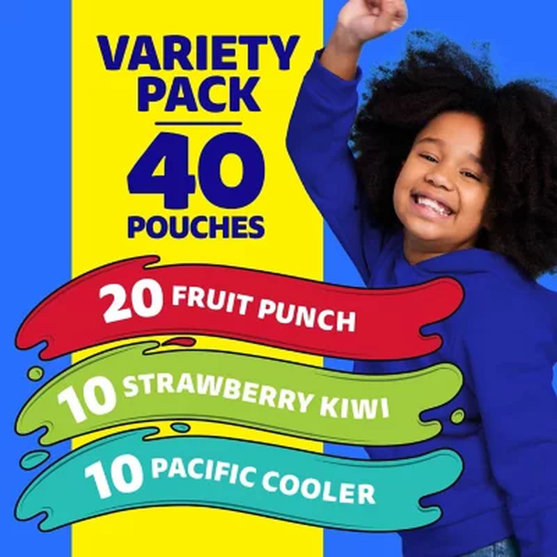 Capri Sun Variety Pack 6 Fl. Oz. Pouches, 40 Pk.