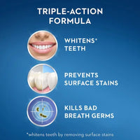 Crest 3D White Glamorous White Alcohol-Free Whitening Mouthwash, Arctic Mint, 32 Fl. Oz., 2 Pk.