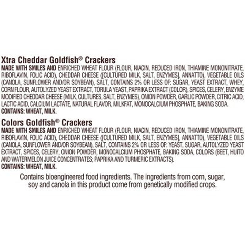 Pepperidge Farm Variety Pack Goldfish, 0.9 Oz., 45 Pk.