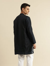 House of Pataudi Floral Printed Jashn Kurta